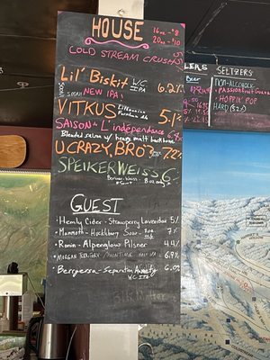 Menu photo 5 Donner Creek Brewing Truckee, CA