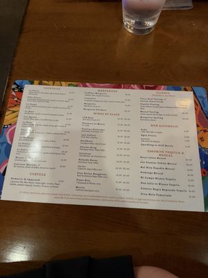 Menu photo 8 Los Agaves Napa, CA
