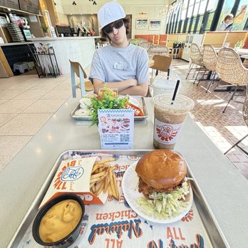 Birdcall - All Natural Chicken - I got The Bee's Knees, my buddy had the Rancher Sandwich. - Chicken Shop Near Me - Gilbert, Arizona
