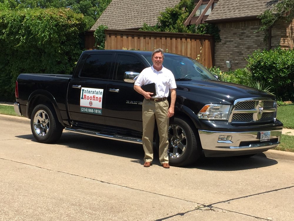 Slide of Interstate Roofing Company