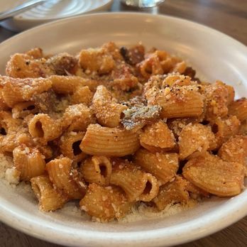 Penny Roma - Rigatoni all'Amatriciana - Italian Near Me - San Francisco, California Penny Roma - Rigatoni all'Amatriciana - Italian Near Me - San Francisco, California