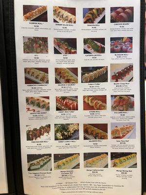 Menu photo 1 Mikado Sushi Chandler, AZ
