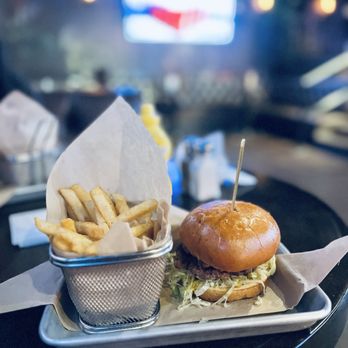 Rockhouse - a burger and french fries - Sports Bars Near Me - Las Vegas, Nevada Rockhouse - a burger and french fries - Sports Bars Near Me - Las Vegas, Nevada