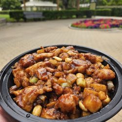 KPB Asian Bistro - Individual Kung Pao chicken.