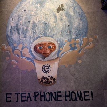 E-Tea - Cute wall art - Bubble Tea Near Me - Washington, DC, District of Columbia