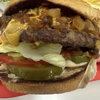 In-N-Out Burger - Cheeseburger animal style! - Burgers Near Me - Azusa, California