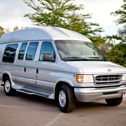 Summit Limousine - Our Ford Conversion Van is perfect for large corporate parties.