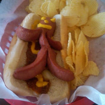 Pik N Pig - Hot Dog - wienrt cut into human shape - Barbeque Near Me - Carthage, North Carolina Pik N Pig - Hot Dog - wienrt cut into human shape - Barbeque Near Me - Carthage, North Carolina