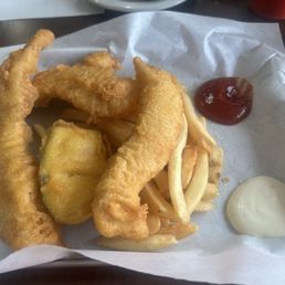 Fish and chips Fish and chips