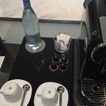 Straf Hotel - Coffee set up - Hotels Near Me - Milan, Michigan