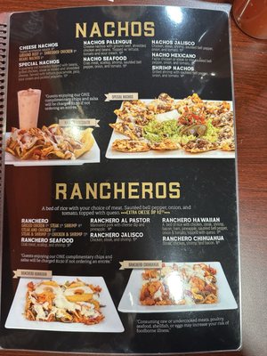 Menu photo 2 Palenque Mexican Grill Camden, AR