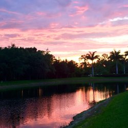 Isles of Porto Vista - Perfect sunset on the pond.