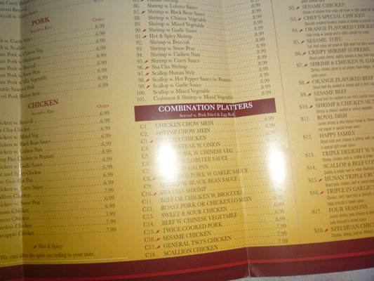 Menu photo 4 Hibachi China Buffet Cary, NC Menu photo 4 Hibachi China Buffet Cary, NC