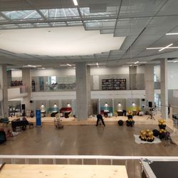 Cleveland Public Library - Martin L King Jr - View from the second floor.