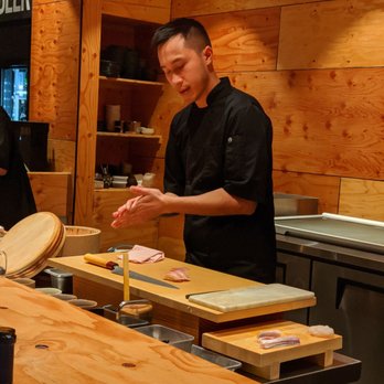 Hidden Fish - Steven, our sushi master at work - Sushi Bars Near Me - San Diego, California Hidden Fish - Steven, our sushi master at work - Sushi Bars Near Me - San Diego, California