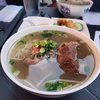 Pho Chopstix - a bowl of soup with meat and vegetables - Vietnamese Near Me - Kingston, Ontario Pho Chopstix - a bowl of soup with meat and vegetables - Vietnamese Near Me - Kingston, Ontario