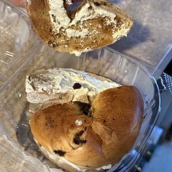 Java Bean Cafe - Cinnamon Raisin Bagel - Cafes Near Me - Claymont, Delaware