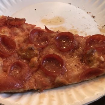O Sole Mio Pizza - This is only a HALF SLICE! I shared it with my kiddo. Delish! - Pizza Near Me - Vashon, Washington O Sole Mio Pizza - This is only a HALF SLICE! I shared it with my kiddo. Delish! - Pizza Near Me - Vashon, Washington