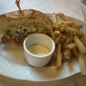 The Cavalier - Marlowe Burger. Still good as ever but today I could've done without the bacon - New American Near Me - San Francisco, California