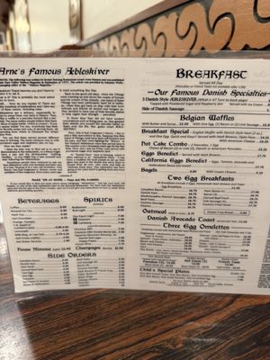 Menu photo 2 Solvang Restaurant Solvang, CA Menu photo 2 Solvang Restaurant Solvang, CA