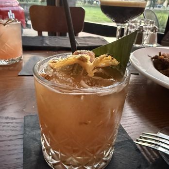 Hearsay at Levy Park - Forgot this drink name but my friend ordered two so had to be good - American Near Me - Houston, Texas Hearsay at Levy Park - Forgot this drink name but my friend ordered two so had to be good - American Near Me - Houston, Texas