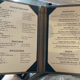 Boitano's Lounge Menu Boitano's Lounge Menu