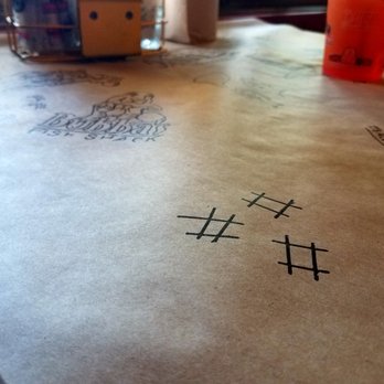 Bubba's Fish Shack - Play tic tac toe while you wait for your food - Seafood Near Me - Surfside Beach, South Carolina Bubba's Fish Shack - Play tic tac toe while you wait for your food - Seafood Near Me - Surfside Beach, South Carolina
