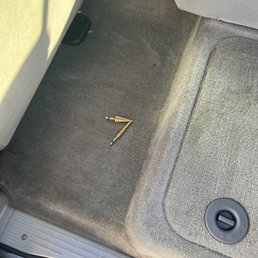 Drill bits they left behind.