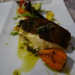 L'Auberge du Château - A perfectly seasoned fish with a crispy skin