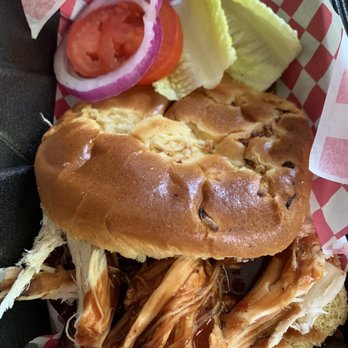 ATL Fusion BBQ - Pulled Chicken Sandwich - Barbeque Near Me - Marietta, Georgia ATL Fusion BBQ - Pulled Chicken Sandwich - Barbeque Near Me - Marietta, Georgia