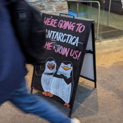Below Zero Ice Bar - Funny sign