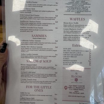 Brunch & Bloom Artisan Cafe - Menu - Breakfast & Brunch Near Me - Brentwood, California Brunch & Bloom Artisan Cafe - Menu - Breakfast & Brunch Near Me - Brentwood, California
