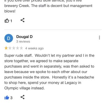 Brewery Creek Liquor Store - Exact same thing happened to us last week. The rudest staff. How is this place still open?! - Beer, Wine & Spirits Near Me - Vancouver, British Columbia Brewery Creek Liquor Store - Exact same thing happened to us last week. The rudest staff. How is this place still open?! - Beer, Wine & Spirits Near Me - Vancouver, British Columbia
