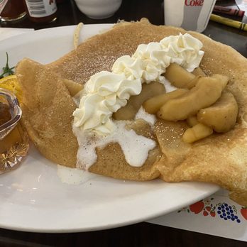 Paula's Pancake House - Paula's Special with Warm Cinnamon Apples - Breakfast & Brunch Near Me - Solvang, California Paula's Pancake House - Paula's Special with Warm Cinnamon Apples - Breakfast & Brunch Near Me - Solvang, California
