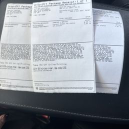 What is the point of printing these verification of drop off package?? What is the point of printing these verification of drop off package??