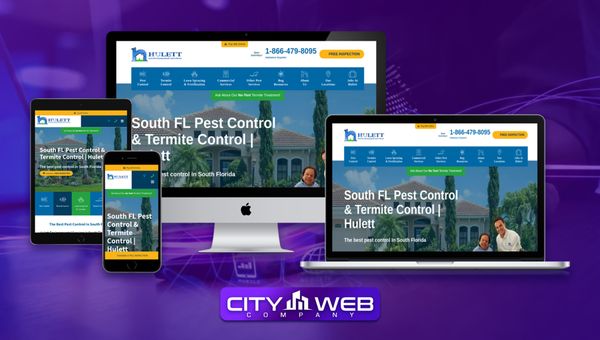 Hulett Pest Control - South Florida SEO Strategy - Hulett Pest Control
West Palm Beach, Florida

City Web Company delivered enterprise-grade SEO strategy and consultation for Hulett Pest Control, a top-tier pest management company generating over $50 million annually. Our role focused on optimizing their extensive digital presence across competitive Florida markets by implementing advanced technical SEO, streamlining meta structures, and enhancing user engagement through high-converting landing pages and design improvements.

The objective: amplify their organic reach, unify brand visibility across metro regions, and drive measurable increases in search traffic and qualified leads. By combining precision code enhancements with UX-focused strategy, we helped position Hulett for long-term dominance in search rankings across South Florida.

Ready for enterprise-level results? Whether you're regional or statewide, City Web Company can help you scale smart with SEO that delivers. Contact us today to create a strategy built for growth.