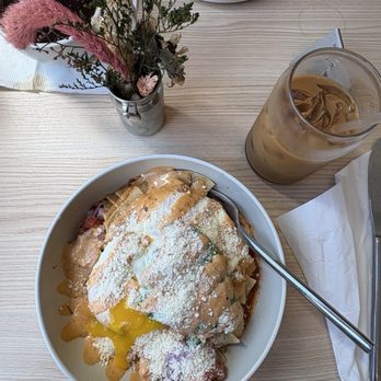 Chashni Cafe - Dirty Chai Latte + Huevos Rancheros Bowl - Cafes Near Me - Montclair Township, New Jersey Chashni Cafe - Dirty Chai Latte + Huevos Rancheros Bowl - Cafes Near Me - Montclair Township, New Jersey