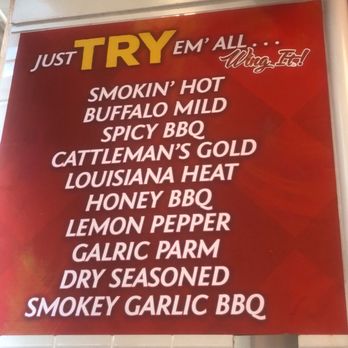 Wing It - a menu for a restaurant - Chicken Wings Near Me - Colorado Springs, Colorado Wing It - a menu for a restaurant - Chicken Wings Near Me - Colorado Springs, Colorado