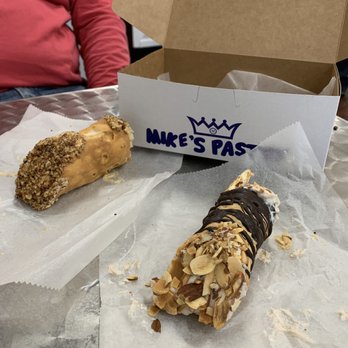 Mike's Pastry - Sorry, this was after I took a bite! - Bakeries Near Me - Boston, Massachusetts Mike's Pastry - Sorry, this was after I took a bite! - Bakeries Near Me - Boston, Massachusetts