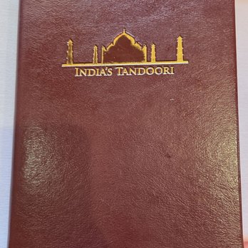 India's Tandoori - Bill Folio  06-28-2025 - Indian Near Me - Manhattan Beach, California