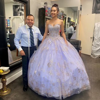 Cruz Custom Tailors - Sweet 16 ball gown. Taken in at the bodice. - Sewing & Alterations Near Me - Riverside, California