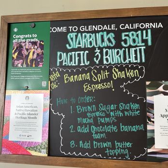 Starbucks - Community Board - Coffee & Tea Near Me - Glendale, California Starbucks - Community Board - Coffee & Tea Near Me - Glendale, California
