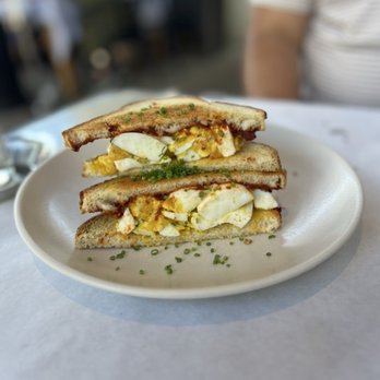 Bell's - egg salad sandwich + pickles = $17 - French Near Me - Los Alamos, California
