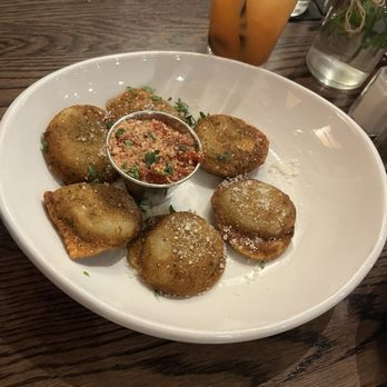 Carnivore - 12 Toasted Ravioli with Sauce - Steakhouses Near Me - St. Louis, Missouri Carnivore - 12 Toasted Ravioli with Sauce - Steakhouses Near Me - St. Louis, Missouri