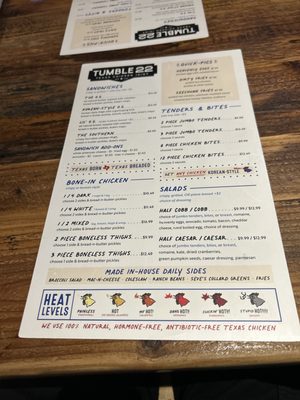 Menu photo 1 Tumble 22 Austin, TX Menu photo 1 Tumble 22 Austin, TX