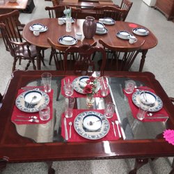 Peninsula Rescue Mission - Table set and dinning set.