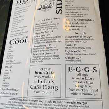 Lulu's - Menu - New American Near Me - Richmond, Virginia Lulu's - Menu - New American Near Me - Richmond, Virginia