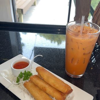 Thai Delight Kitchen - Crab Cheese Roll Thai Thai Iced Tea - Thai Near Me - Grayson, Georgia Thai Delight Kitchen - Crab Cheese Roll Thai Thai Iced Tea - Thai Near Me - Grayson, Georgia