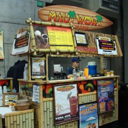 Maui Wowi Hawaiian Coffees & Smoothies - Booth set up at the Sacramento Convention Center Home & Garden Show