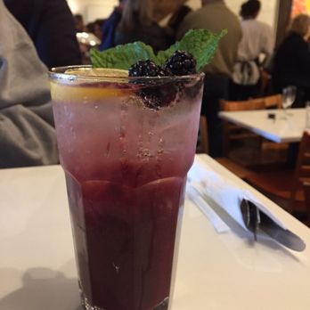 Briarpatch Restaurant - My friend's blackberry lemonade (brunch cocktail) - American Near Me - Winter Park, Florida